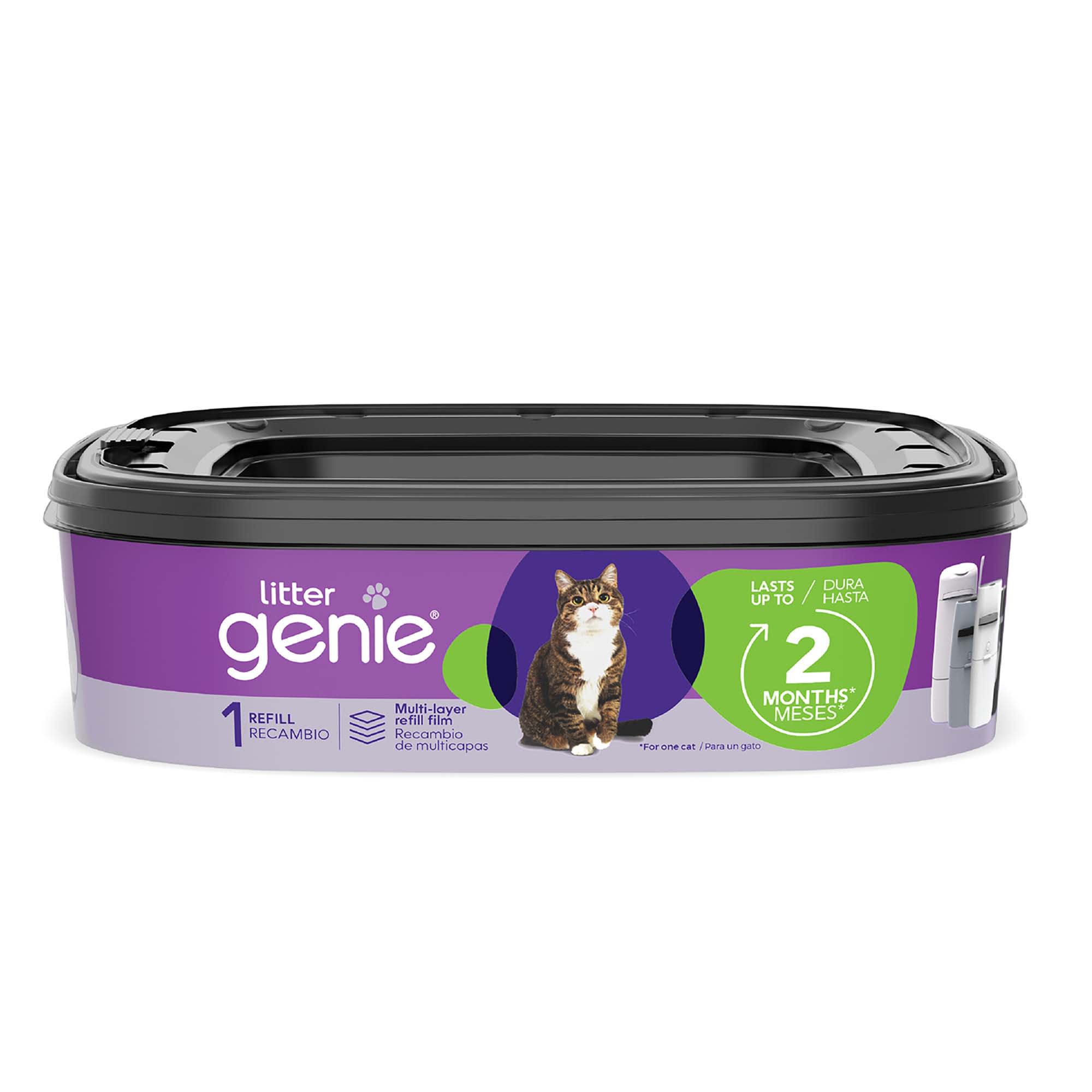 Litter Genie Standard Refill Cartridge for Cat Litter Disposal System Pack of 1 Petco